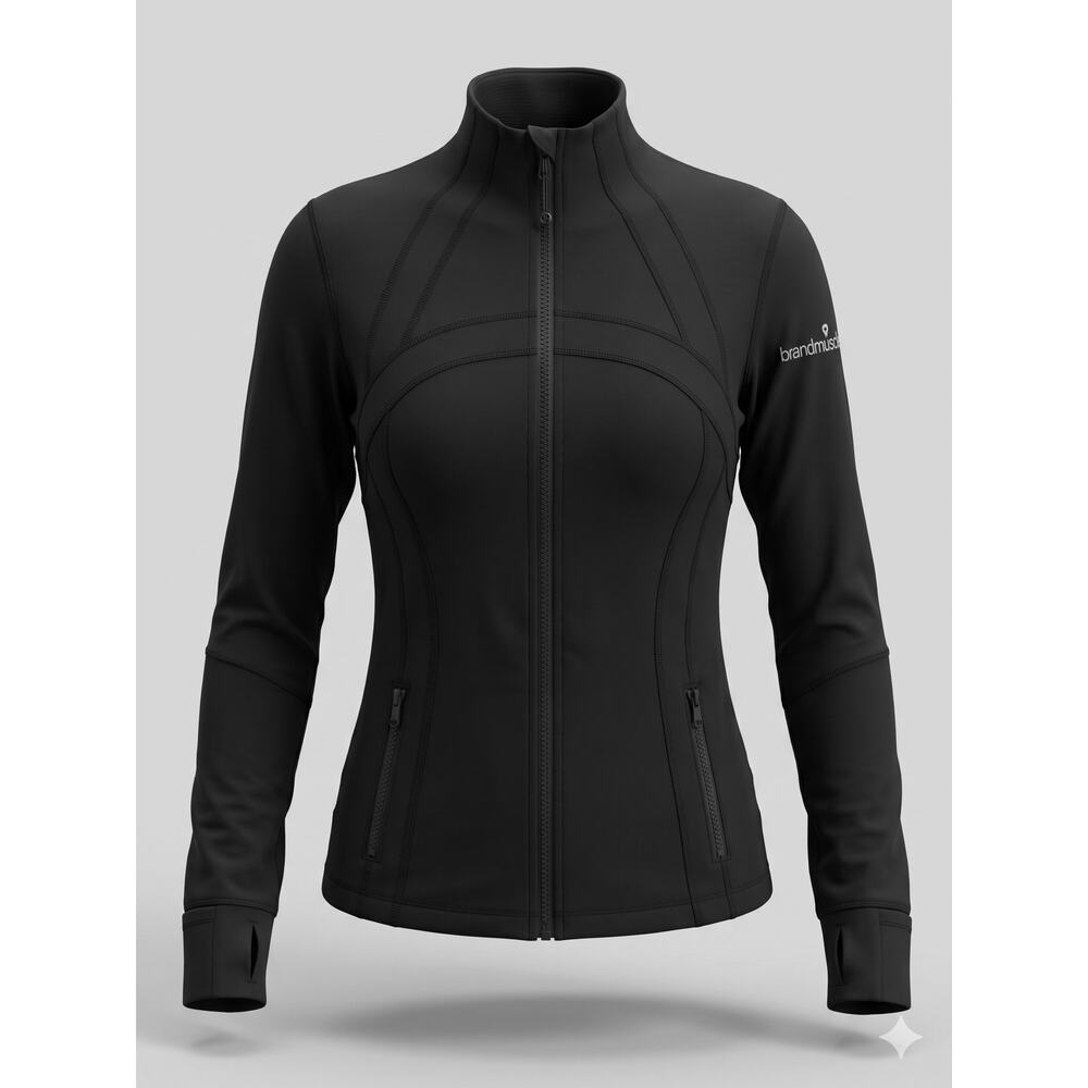 Lululemon Womens 10 Athleisure Minimalist Gorpcore Zip Thumbholes Define Jacket‎
